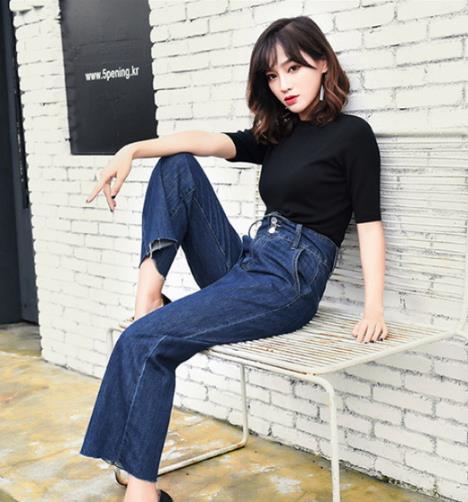 秋冬牛仔裤怎么穿：时尚显瘦牛仔裤搭配示范（图）