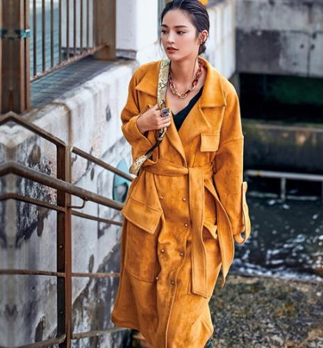 秋冬怎么搭配才不臃肿：毛呢大衣修身又气质（图）