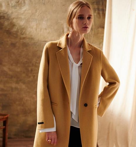 秋冬怎么搭配才不臃肿：毛呢大衣修身又气质（图）