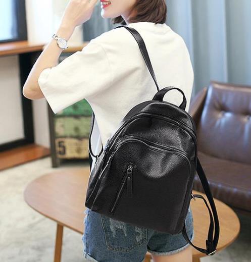 2017新款韩版双肩包：时尚百搭双肩包搭配精选