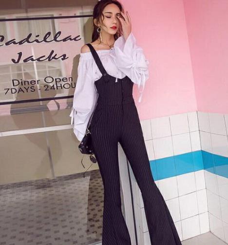 显瘦女人味十足的时尚喇叭裤穿搭回归(图) 显瘦女人味十足的时尚喇叭裤穿搭回归(图)