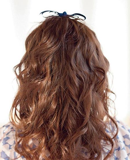 如何打造蓬松刘海：乱乱的更显可爱（图）