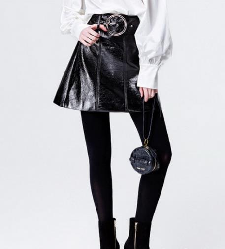 秋冬也要文艺和性感：半身裙搭配示范（图）