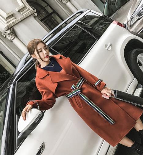 秋冬这样穿搭才洋气：时尚毛呢外套搭配示范（图）