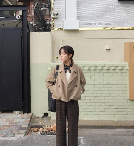 冬季阔腿裤的4种穿搭轻松打造清新韩范儿(图) 冬季阔腿裤的4种穿搭轻松打造清新韩范儿(图)