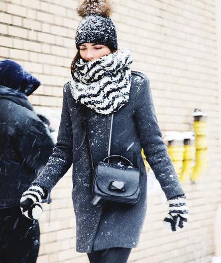 冬季必备保暖利器围巾:教你毛线帽时尚戴法(图) 冬季必备保暖利器围巾:教你毛线帽时尚戴法(图)