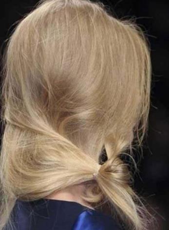 一根橡皮筋打造6款气质发型搭配示范（图）