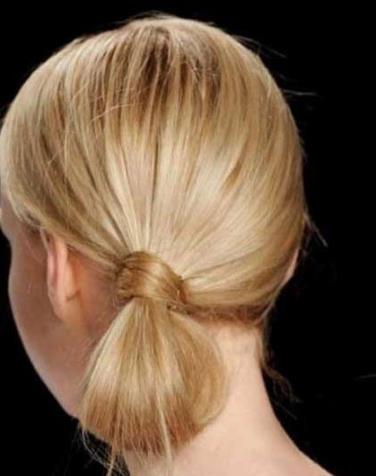 一根橡皮筋打造6款气质发型搭配示范（图）