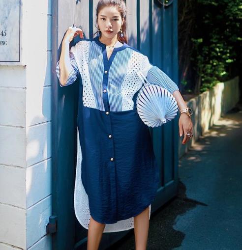 西装领衬衫透视罩衫搭配：演绎精致妩媚女人味