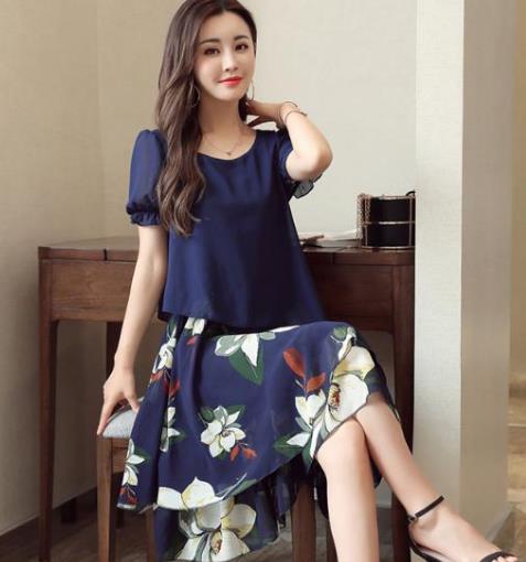 2017夏季新款大码连衣裙：微胖MM连衣裙推荐