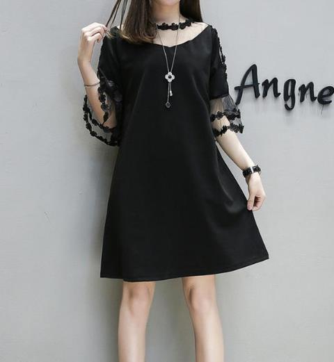 2017夏季新款大码连衣裙：微胖MM连衣裙推荐