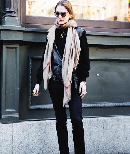 御寒必备围巾:围巾的多种搭配示范(图) 御寒必备围巾:围巾的多种搭配示范(图)