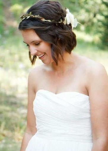 5款优雅又清爽的新娘短发发型推荐（图）