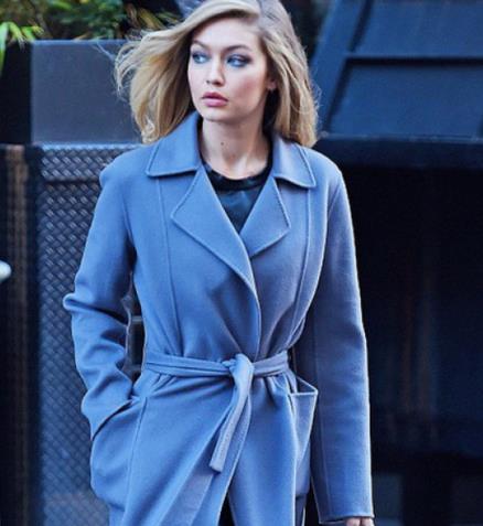 这几款超长款风衣时髦保暖还贵气十足（图）