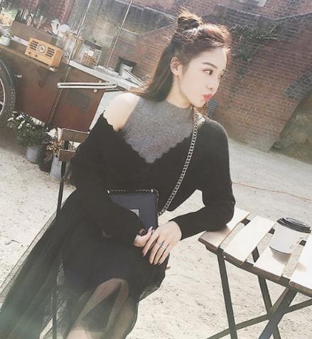 女人味十足的针织裙如何搭配才能凸显好气质