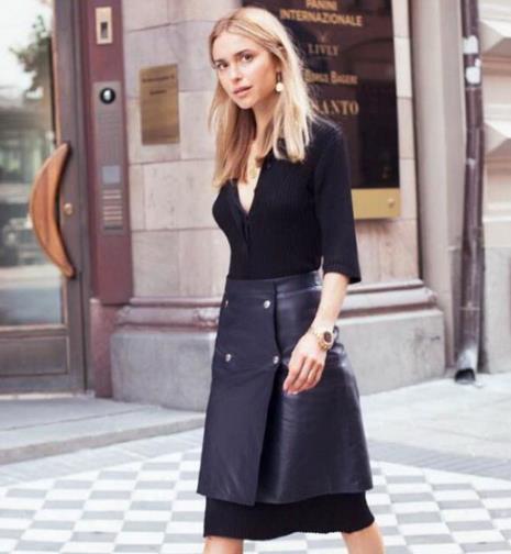 半身裙的多种搭配让你冬日既有温度又有风度 半身裙的多种搭配让你冬日既有温度又有风度