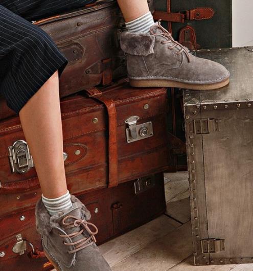 显高显瘦还保暖的雪地靴搭配示范（图）