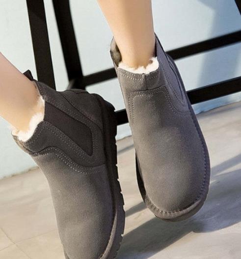 显高显瘦还保暖的雪地靴搭配示范（图）