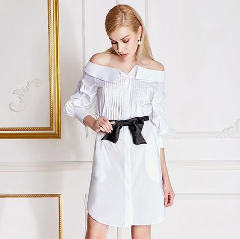 微胖MM穿绳绑带短袖连衣裙：6款显瘦又有个性