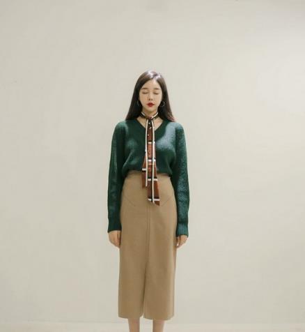 冬季微胖女生的穿搭技巧示范（图）