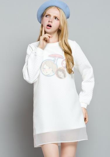 绣花短款长袖卫衣搭配：5款卫衣突显优雅风范