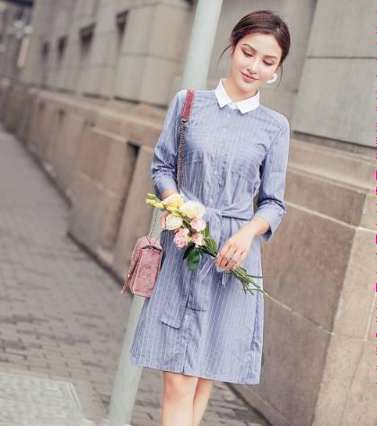 条纹撞色连体裤搭配：显瘦时尚性感连体裤推荐