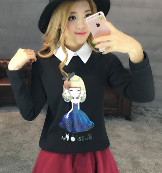 娃娃领毛呢连衣裙怎么搭配：演绎时尚与柔情（图)