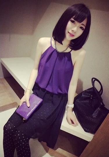 简约印花弹力冰丝背心:凉爽简洁背心分享(图) 简约印花弹力冰丝背心:凉爽简洁背心分享(图)