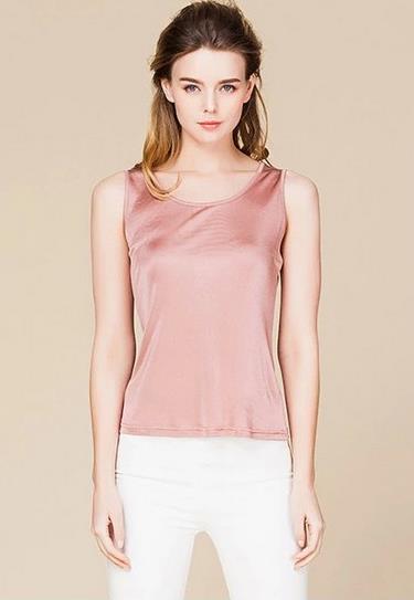 简约印花弹力冰丝背心：凉爽简洁背心分享（图）