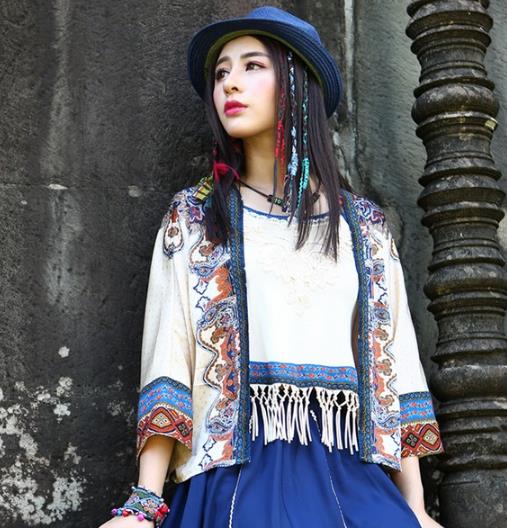 2017早秋条纹灯笼袖外套:女装新款外套推荐 2017早秋条纹灯笼袖外套:女装新款外套推荐