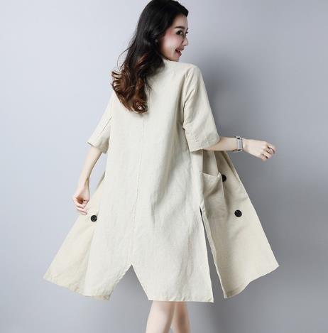 棉麻短袖两件套怎么搭配：5款打造清爽学院风