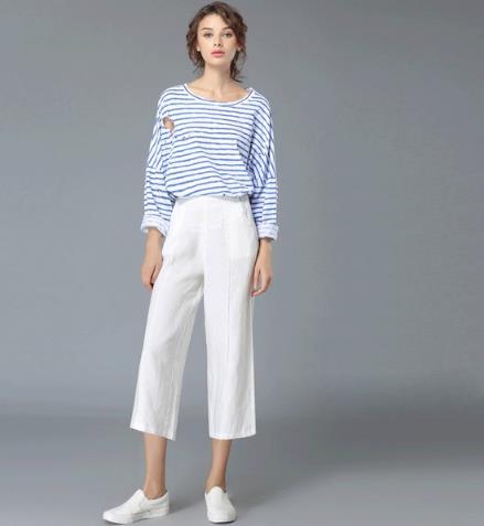 棉麻短袖两件套怎么搭配：5款打造清爽学院风