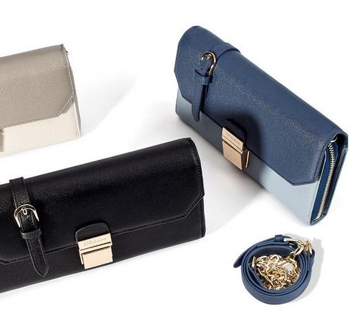 格纹链条羊皮迷你包搭配：高雅浪漫迷你包推荐