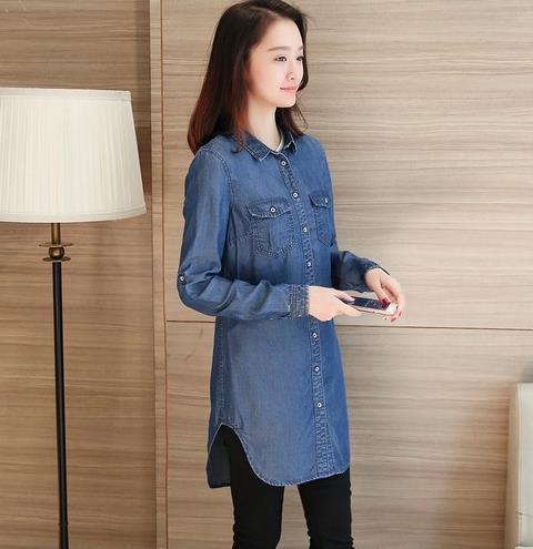 雪纺长裤搭配灯笼袖立领衬衫：演绎秋日小清新