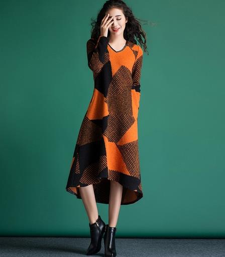 早秋长袖蕾丝收腰长裙搭配：女装新款优雅长裙推荐