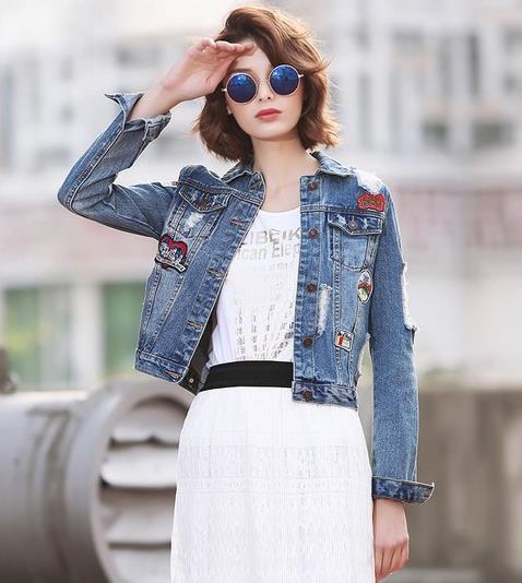 早秋潮不潮，这5款时尚牛仔外套说了算（图）