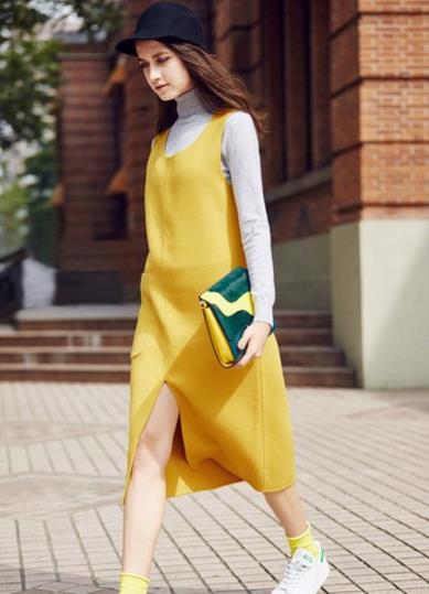 2017早秋收腰包臀连衣裙:演绎端庄大气欧美风 2017早秋收腰包臀连衣裙:演绎端庄大气欧美风