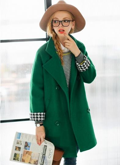 连帽中长款一粒扣大衣:优雅休闲大衣推荐(图) 连帽中长款一粒扣大衣:优雅休闲大衣推荐(图)