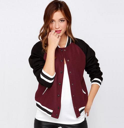 高领撞色长袖针织衫搭配：彰显女性妩媚性感（图）