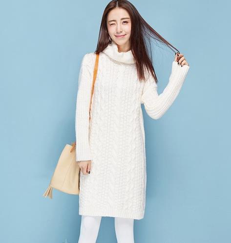 喇叭袖荷叶边镂空毛衣裙怎么搭配：时尚性感女神范