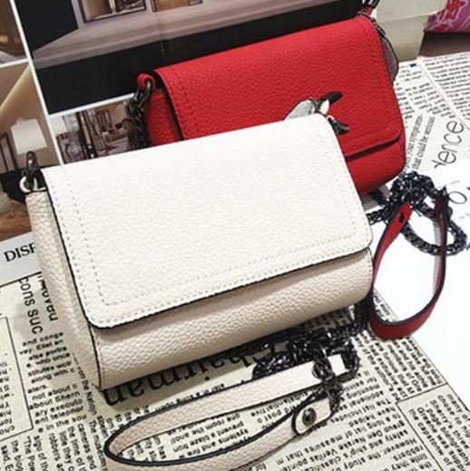 2017新款斜跨链条小包真皮：时尚百搭链条包推荐