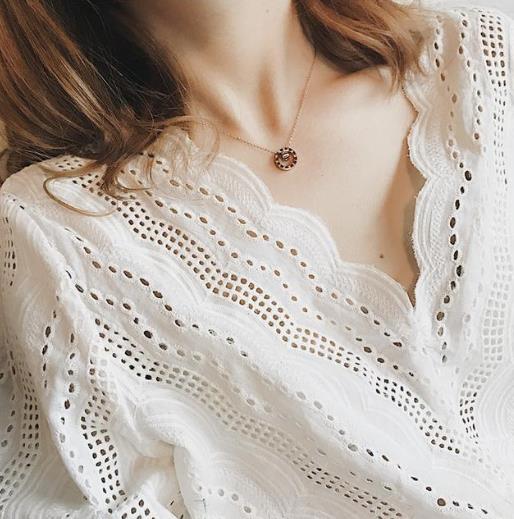 百搭简约项链怎么搭配洋气：5款凸显淑女气质（图)