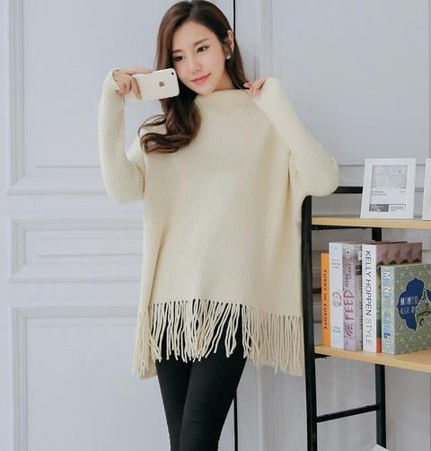 小脚裤搭配流苏宽松斗篷毛衣:5款蜕变知性名媛范 小脚裤搭配流苏宽松斗篷毛衣:5款蜕变知性名媛范