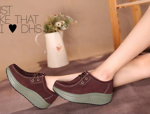 小个子怎么穿显高显瘦：5款内增高松糕鞋推荐（图)