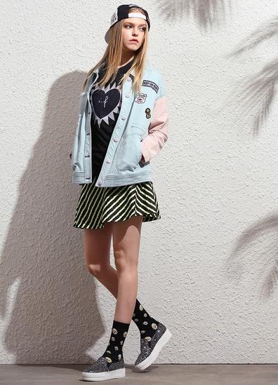 秋款牛仔外套的多种搭配：中性帅气潮味十足（图）