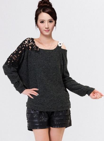 豹纹拼接皮裤的多种穿搭：皮裤彰显女性优雅不羁