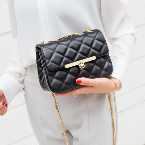 2017新款菱格斜挎链条包：优雅时尚链条包推荐（图）