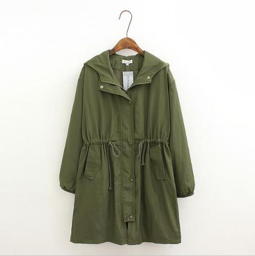 胖mm有这5款2017秋装新款中长款风衣就够了（图）