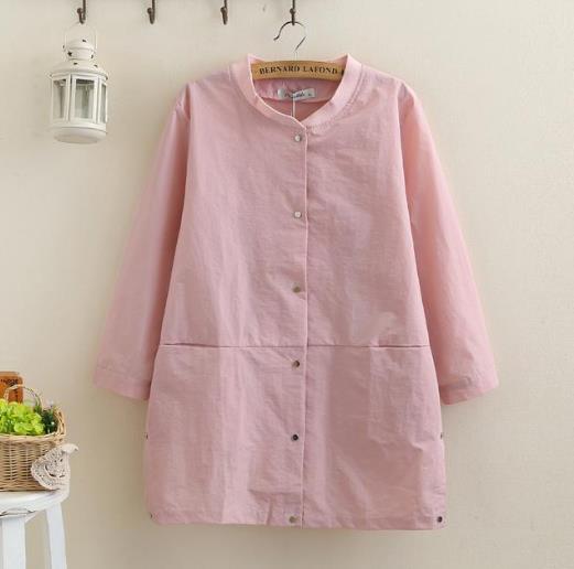 胖mm有这5款2017秋装新款中长款风衣就够了（图）