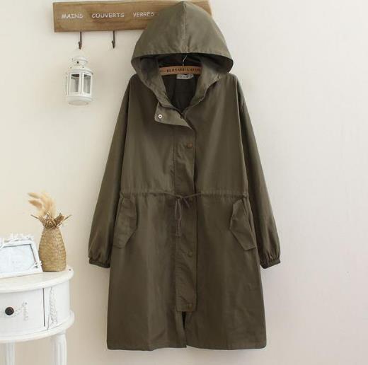 胖mm有这5款2017秋装新款中长款风衣就够了（图）